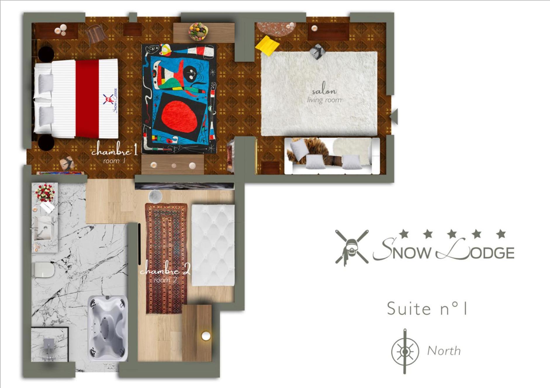 Snow Lodge Hotel Courchevel 1850 Exterior photo