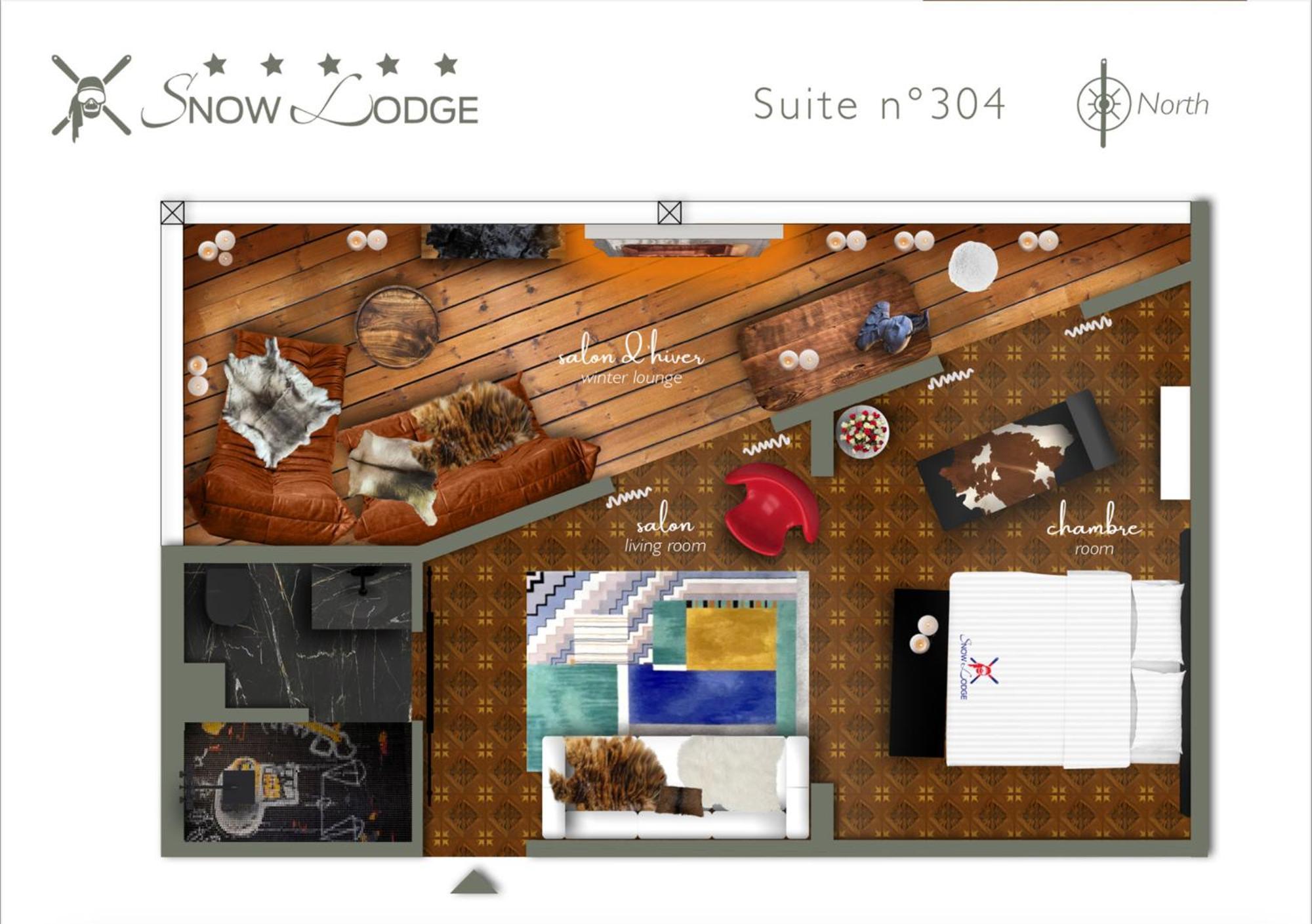 Snow Lodge Hotel Courchevel 1850 Exterior photo