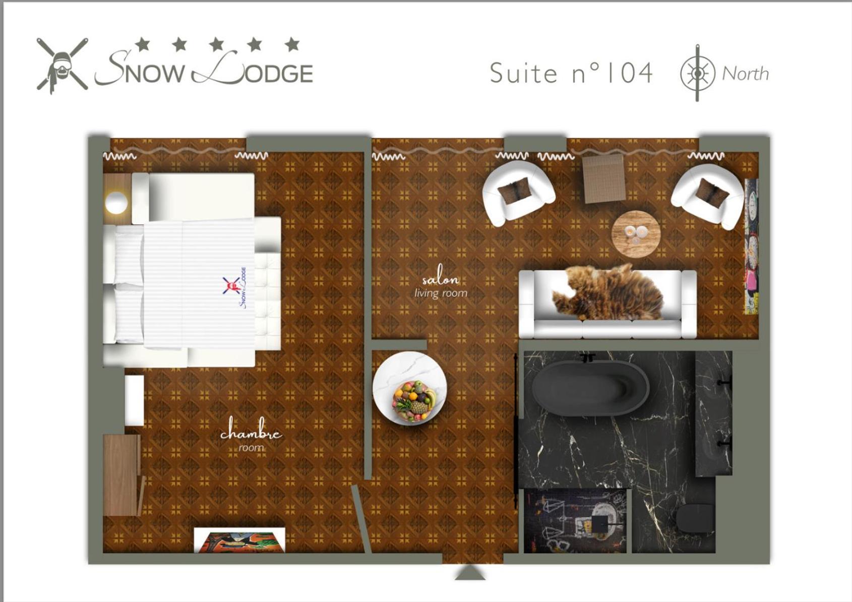 Snow Lodge Hotel Courchevel 1850 Exterior photo