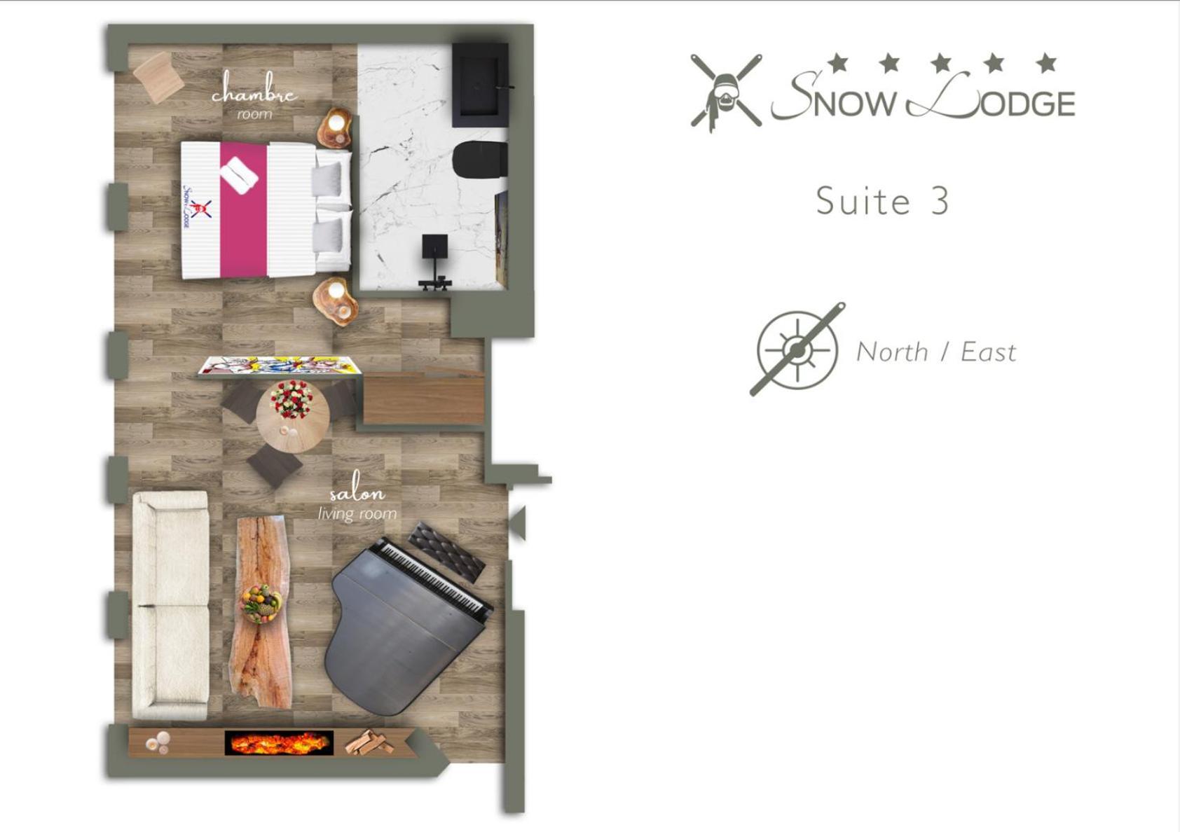 Snow Lodge Hotel Courchevel 1850 Exterior photo